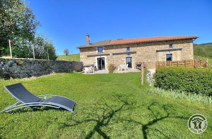 Casa vacanza per 10 persone, con giardino in Rodano