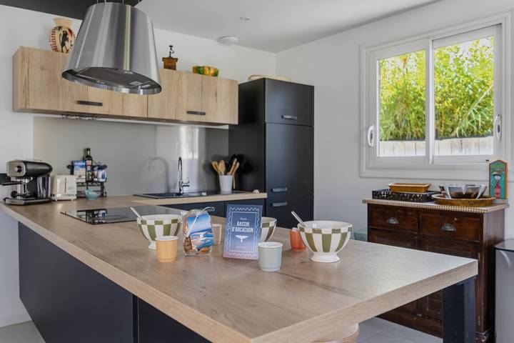 Mi Casa Blanca - piscine privée in La Teste-de-Buch, Région d'Arcachon