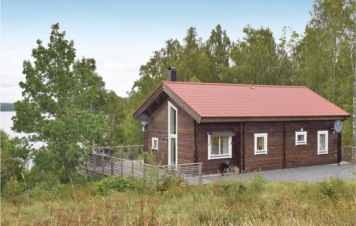 Ferienhaus für 6 Personen mit Terrasse in Jönköpings län
