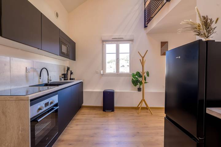 Ganze Wohnung, L'Éveil du Lac ★ Stadtzentrum • Am See • Netflix • Wlan • Kingsize-Bett in Gérardmer, Regionaler Naturpark Belchen der Vogesen