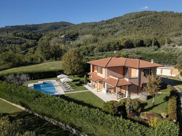 Villa voor 12 personen, met zwembad en balkon, met huisdier in Chianti