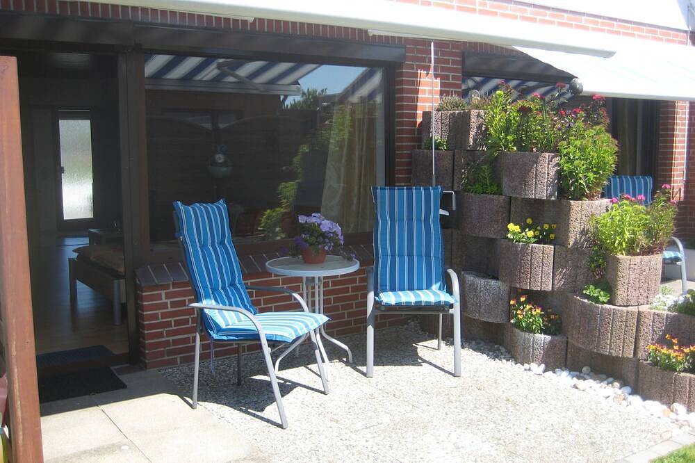 Ganze Wohnung, 2 Terr re (Bc.n3) - Bue - Ferienhaus Helmcke in Hafen Büsum, Büsum