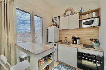 Ferienwohnung für 4 Personen, mit Balkon und Garten in Saintes-Maries-de-la-Mer