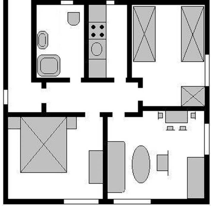 Ferienwohnung für 4 Personen, mit Garten auf Föhr - 2