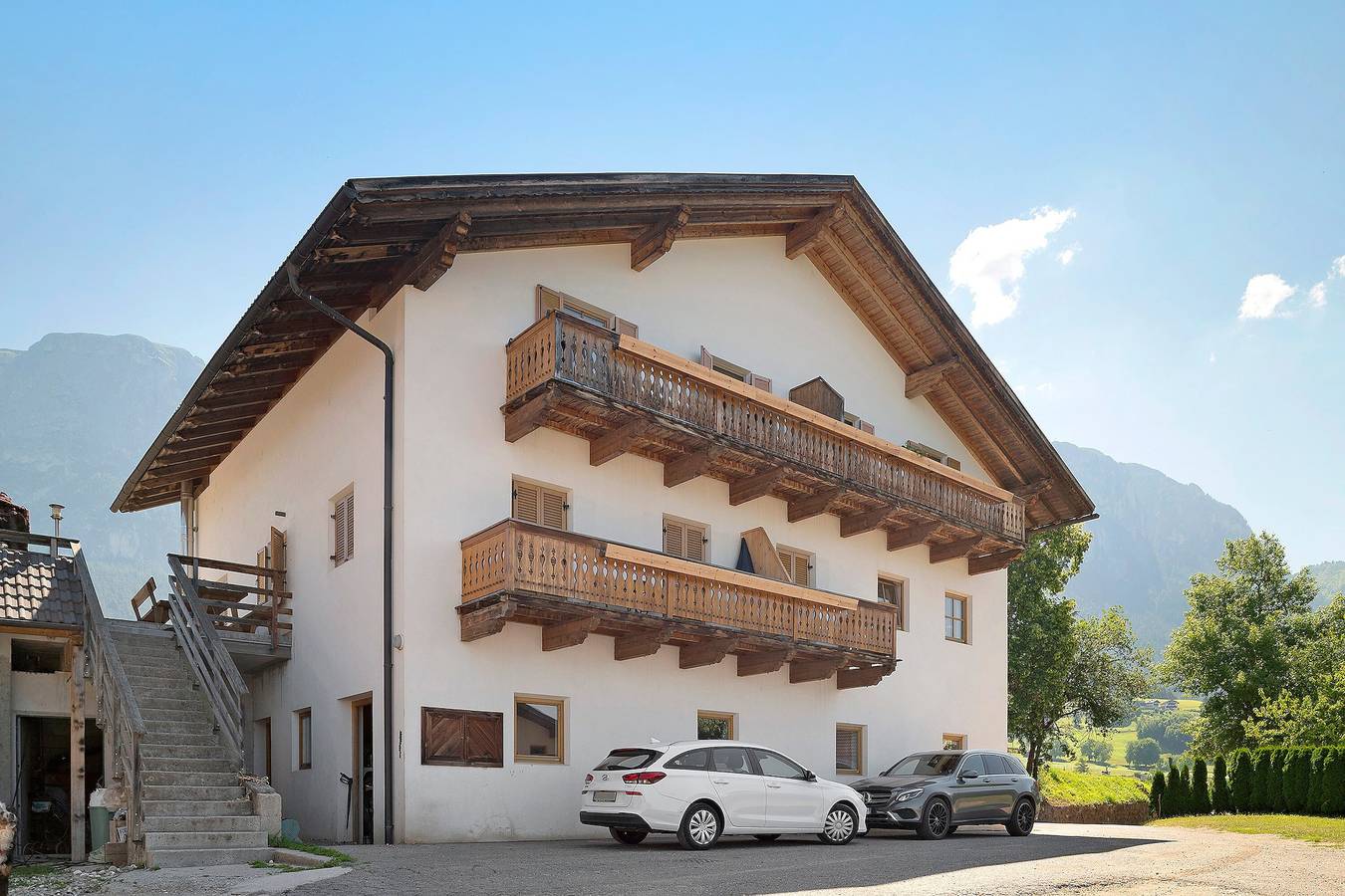 Ferme 'Gatterpunerhof' avec vue sur les montagnes, terrasse partagée et Wi-Fi in Ums, Fiè allo Sciliar