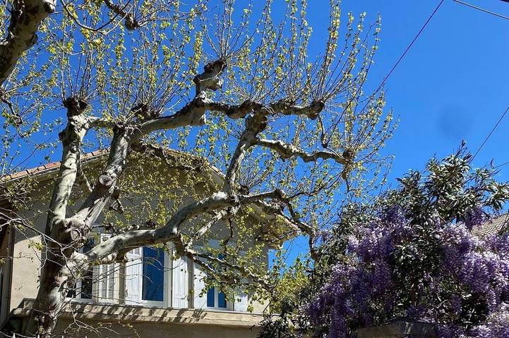 Location de vacances pour 7 personnes, avec jardin dans La Pointe-Rouge