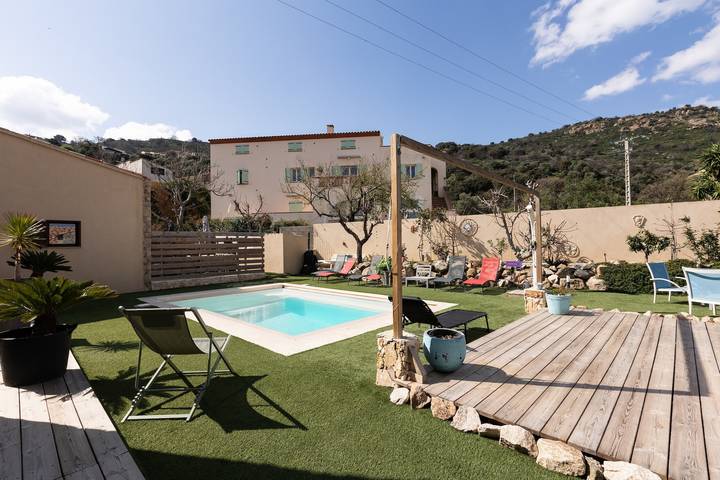 Appartement de vacances pour 2 personnes, avec jardin et jacuzzi