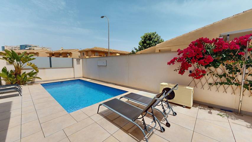 Casa rural para 6 personas, con Balcón además de Terraza y Jardín en San Javier - 2