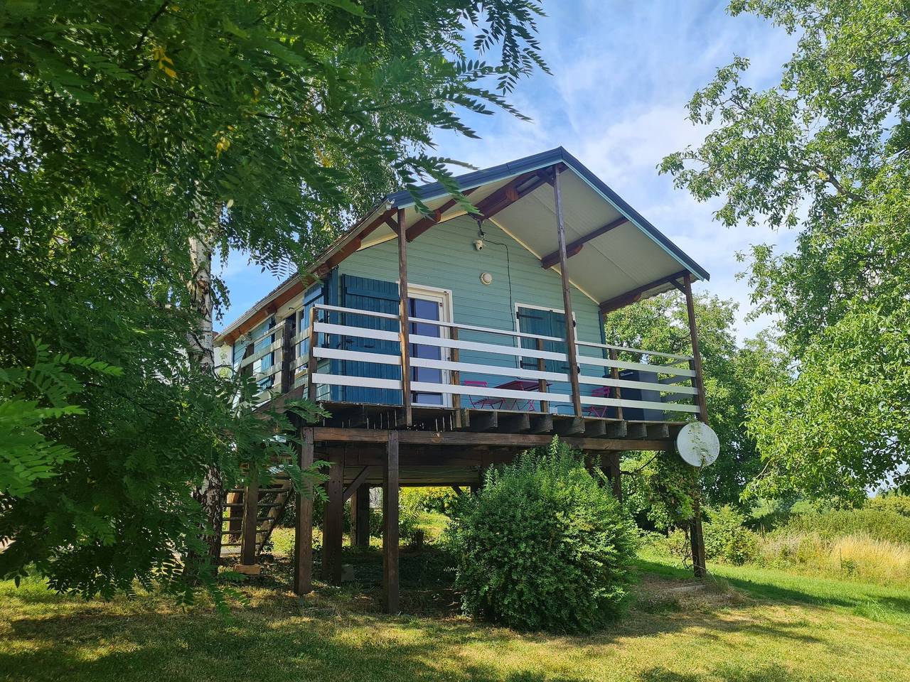 Acogedor chalet con parking, vista - 2 pers. in Meurthe y Mosela
