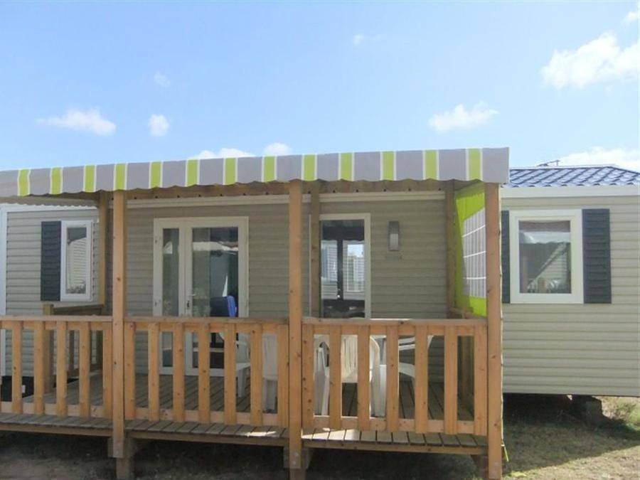 Camping Le Pont D'yeu - Mobilhome 6 personas - Casa móvil Comfort in Notre-Dame-de-Monts, Vandea