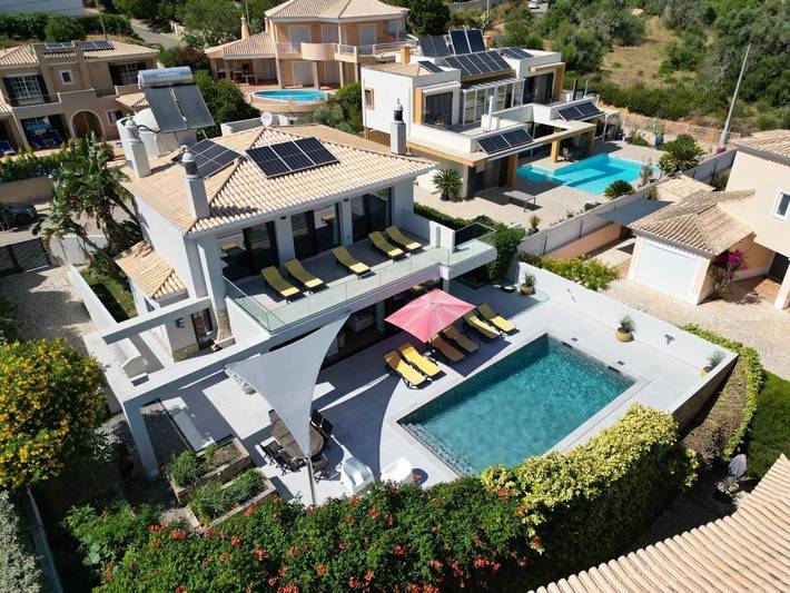 Ferienhaus mit meerblick für 8 Personen, mit Balkon und Terrasse sowie Garten und Pool in Lagos - 4