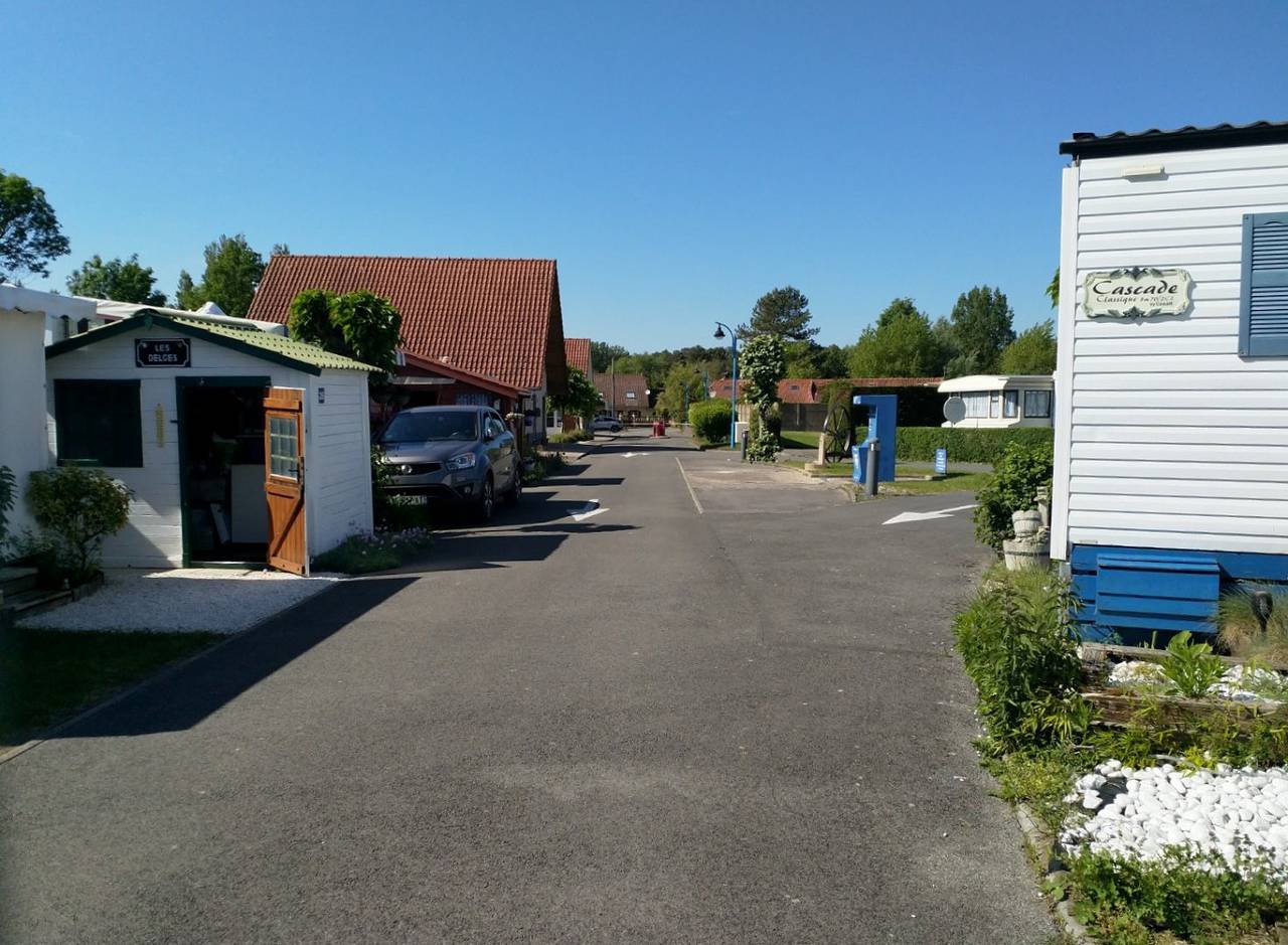 A louer mobil home spacieux dans camping calme in Dannes, Région de Boulogne-sur-Mer