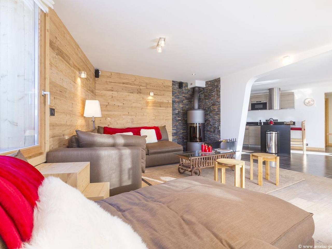 Luxury 5-room apartment for 10 with wellness area in Avoriaz in Morzine, Les Portes du Soleil