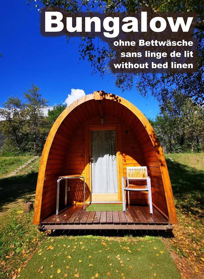Camping Melezza in Losone, Alpes tessinoises