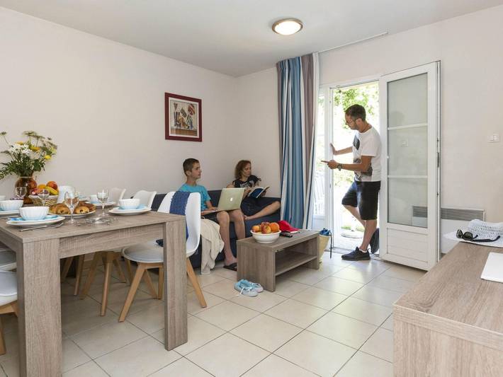 Maison de vacances pour 4 personnes, avec piscine et jardin
