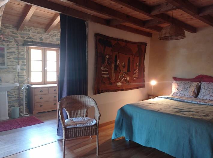 Gîte pour 4 personnes, avec jardin et balcon