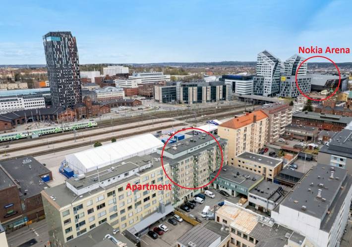 Ganze Wohnung, Newly Renovated 1Br Home that Hosts up to 8 Guests in Pirkanmaa