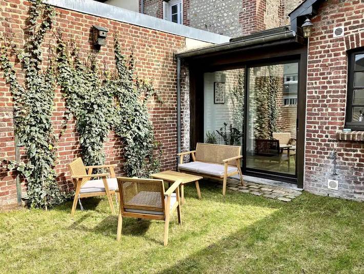 Gîte pour 6 personnes, avec jardin