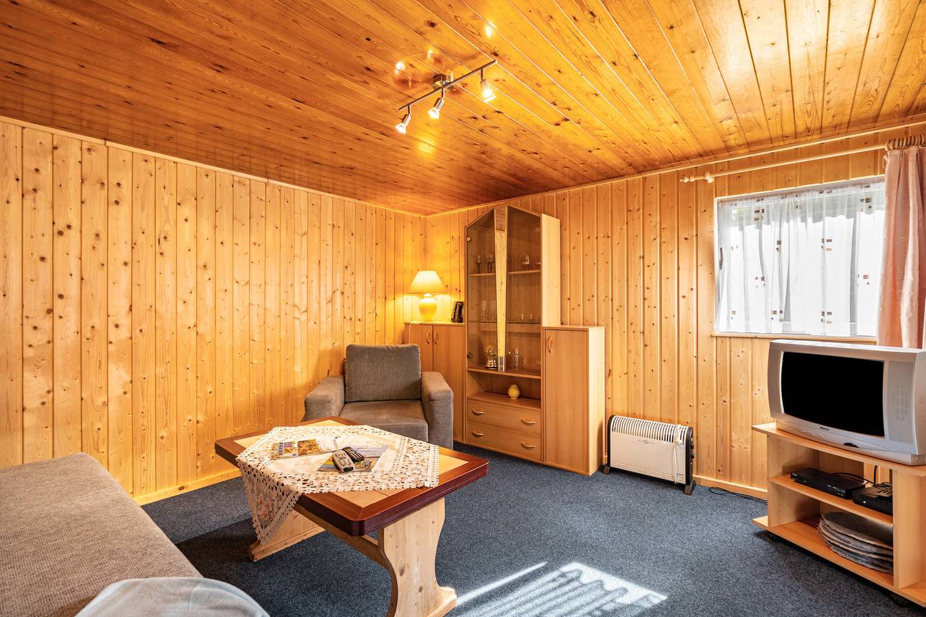 Bungalow '12 - Finnhütte' mit privater Terrasse und gemeinsamem Garten in Niesky, Oberlausitz-Niederschlesien