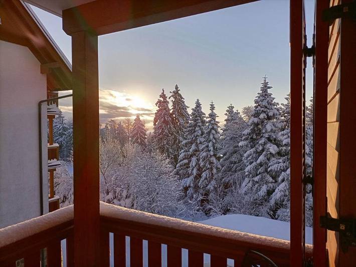 Ferienwohnung für 8 Personen, mit Ausblick und Terrasse