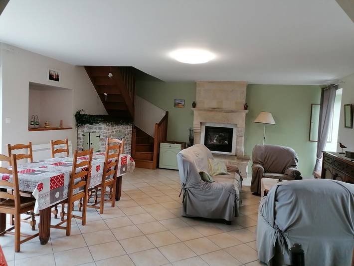 Gîte pour 6 personnes, avec jardin à Saint-Marcouf - 2