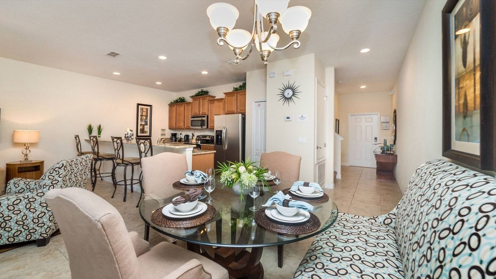 The Ultimate 4 Bedroom Townhome on Paradise Palms Resort, Orlando Townhome 4794 in Four Corners, Osceola County