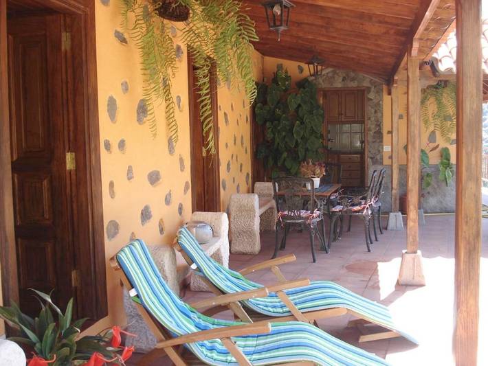 Casa rural para 8 personas, con terraza y jardín en Garajonay - 2