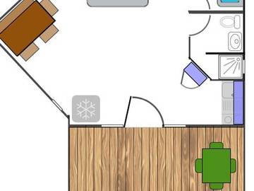 Chalet pour 4 Personnes dans Murol, Massif central, Photo 4