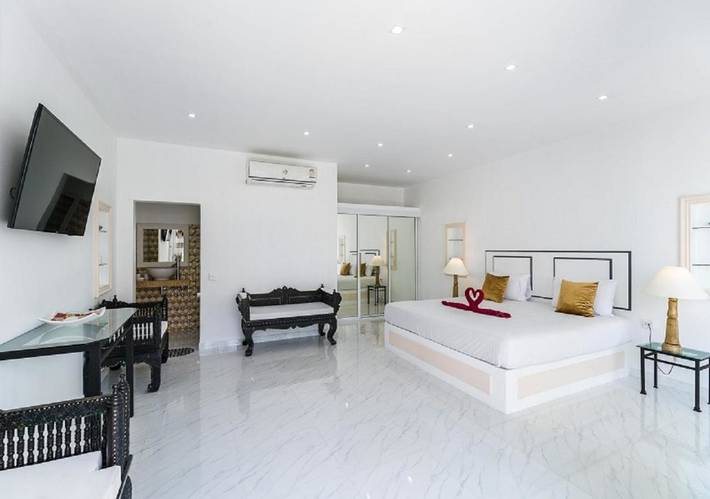 Maison d’hôte pour 8 personnes, avec piscine ainsi que balcon et jardin à Lamai Beach - 3