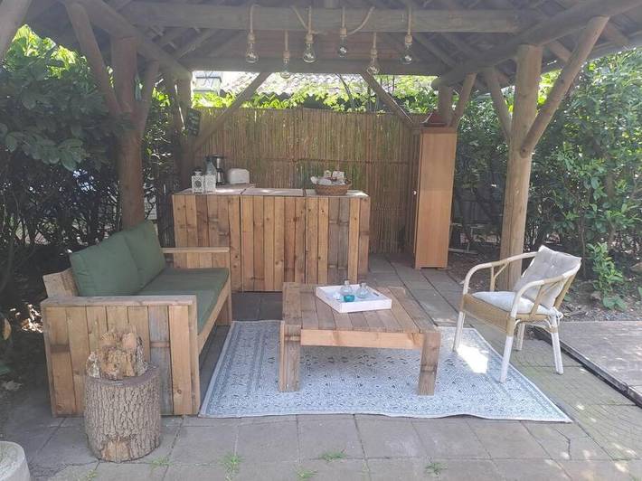 Gîte pour 2 personnes, avec Terrasse et Jardin ainsi que Piscine et Vue dans Rijsbergen - 4