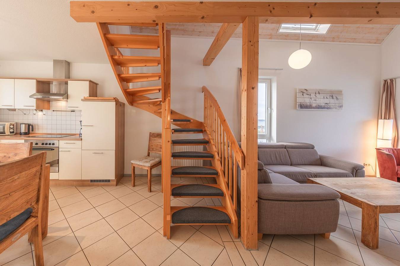 Ganze Wohnung, Kapitänsdeck 495 - Großzügiges Ferienapartment auf 2 Ebenen mit Müritzblick in Rechlin, Müritz