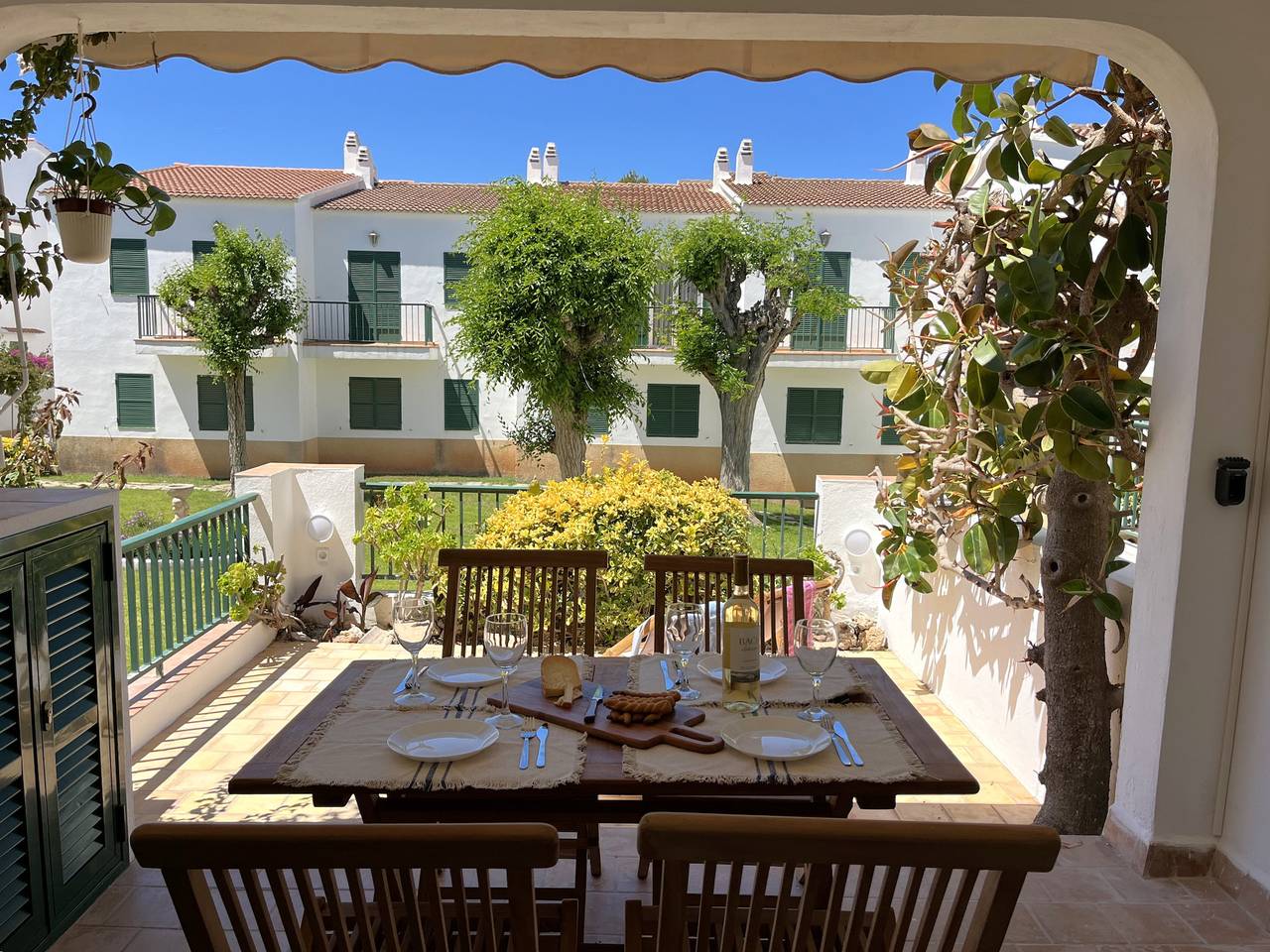 Apartamento entero, Apartamento de vacaciones para 4 personas con terraza in Son Parc, Es Mercadal