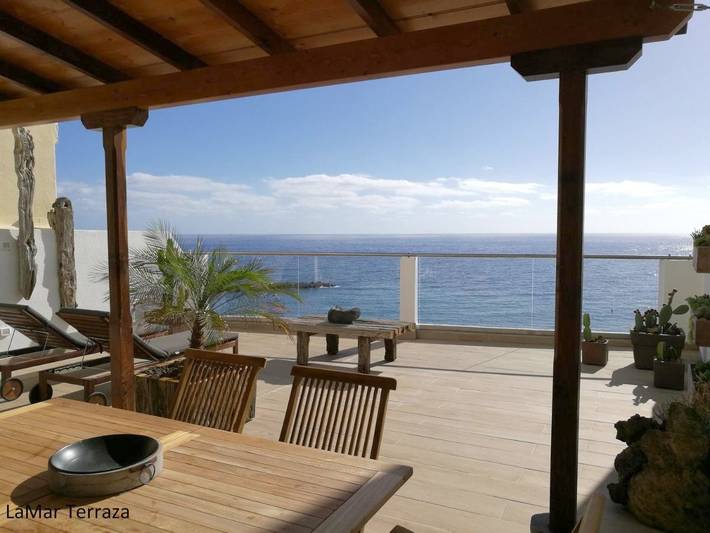Apartamento para 5 personas, con Terraza además de Jardín y Vistas en Santa Cruz de La Palma