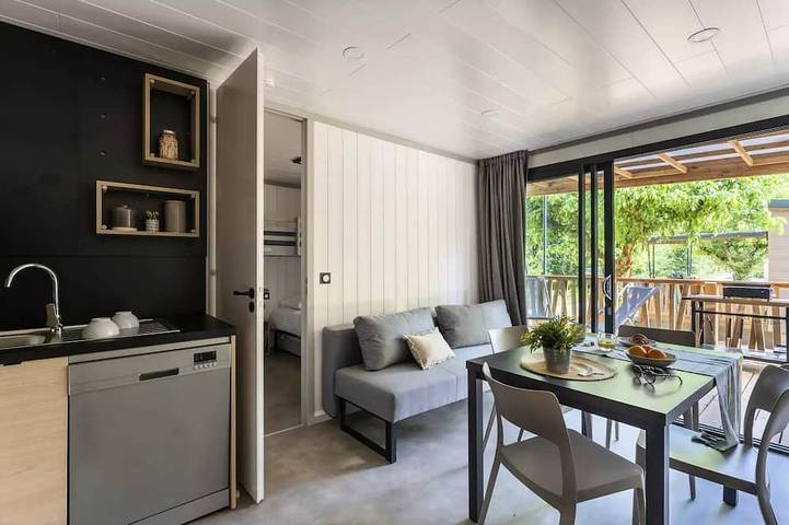 Chalet pour 6 personnes, avec terrasse