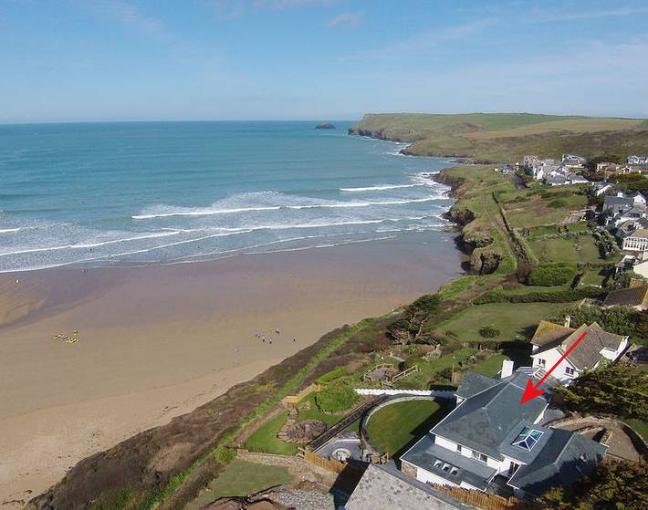 Holiday home for 12 people, with Garden in Polzeath