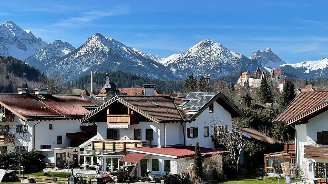 Appartement de vacances entier, Ferienwohnung für 3 Personen (50 m²) in Füssen in Neuschwanstein, Füssen