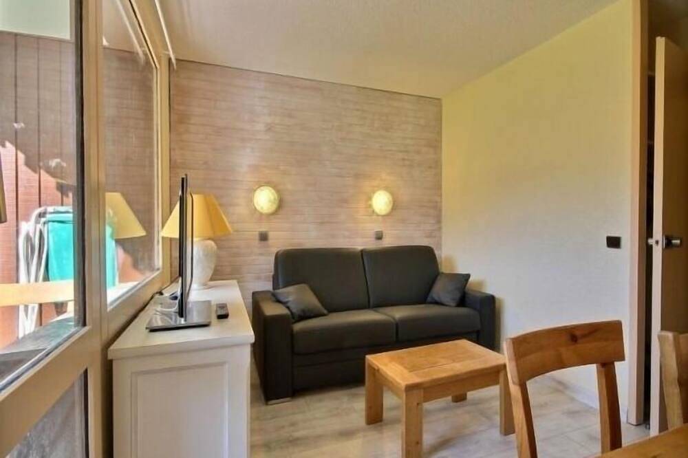 Ganze Wohnung, Teilbares Studio 4 Pers. süd, Balkon, ski-in/ski-out, Belle Plagne in Belle Plagne, La Plagne-Tarentaise