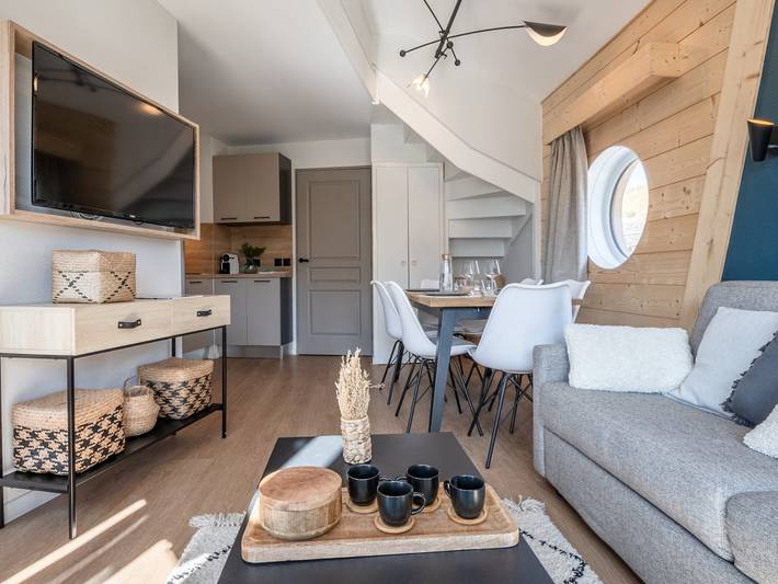 Gîte pour 6 personnes, avec balcon dans Aquariz - 3