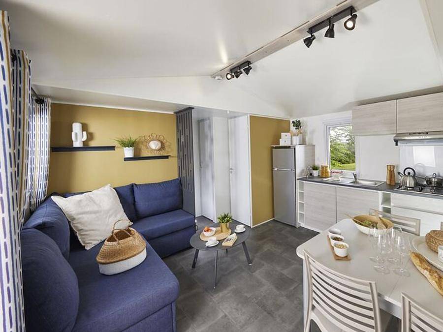 Camping La Buissière - Ciela Village - Mobilheim 6 personen - Ciela Confort - 3 Zimmer in Barjac, Alès und Umgebung