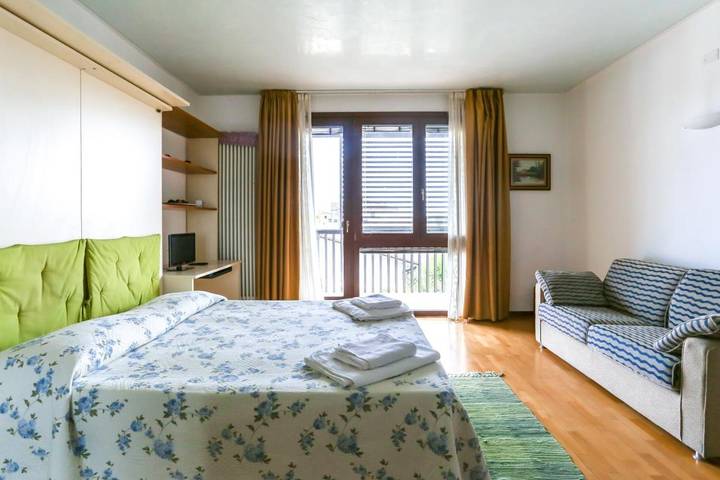 Appartamento per 3 persone, con Balcone e Terrazza nonché Giardino e Panorama a Preganziol