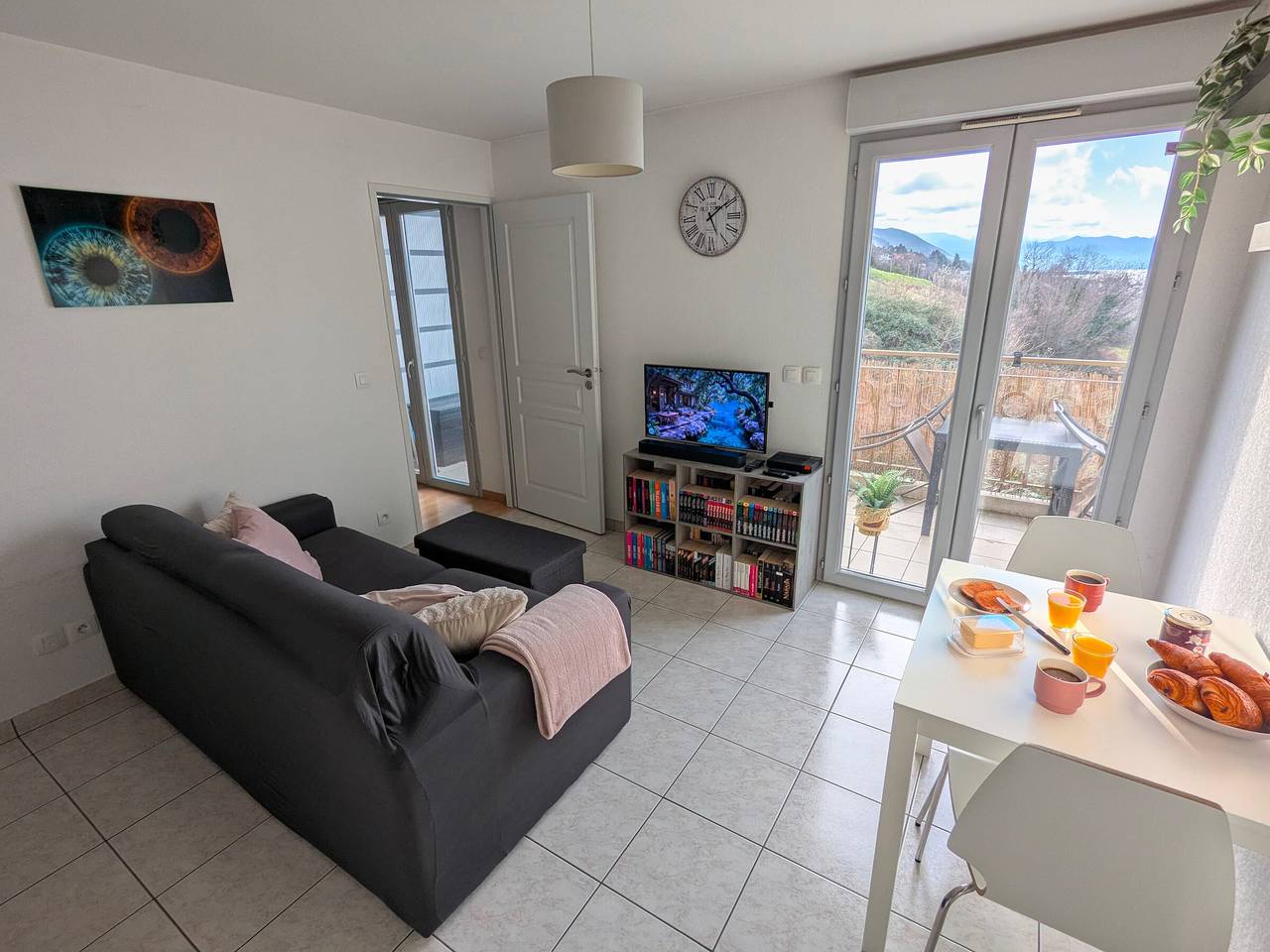 Ganze Wohnung, Charmante Wohnung mit Seeblick - 2 Pers. in Neuvecelle, Thonon-les-Bains und Umgebung