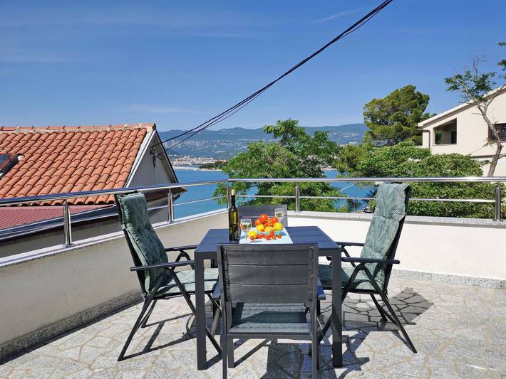 Vacation rental for 2 people, with balcony/terrace in Croatia