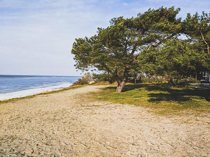 Camping für 4 Personen, mit Terrasse und Garten sowie Sauna und Ausblick an der Ostsee - 3
