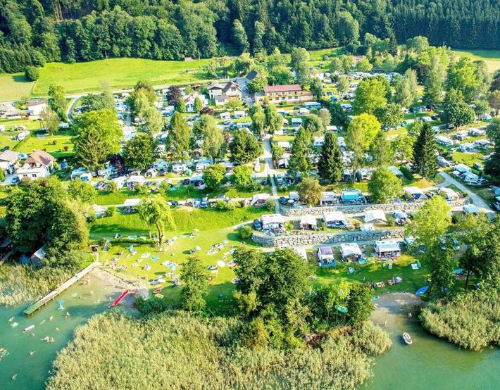 BnB für 3 Personen, mit Seeblick und Ausblick sowie Garten am Ossiacher See