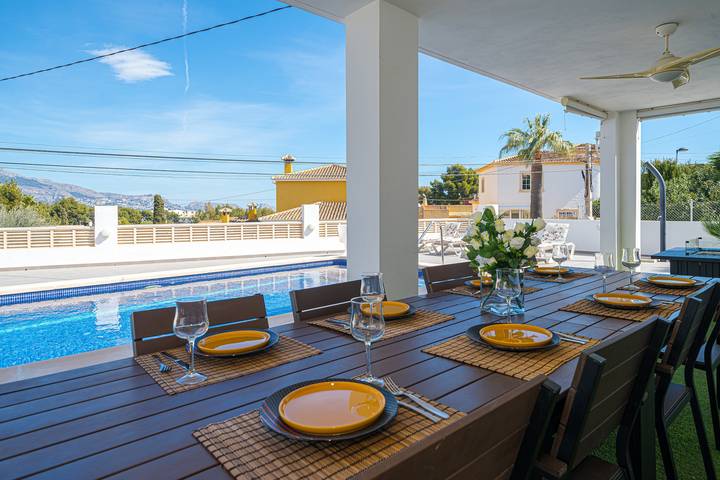 Location de vacances pour 8 personnes, avec jardin à L'Alfàs del Pi - 3