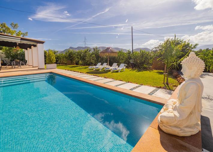 Casa rural para 6 personas, con terraza y jardín, Se admiten mascotas en Valle del Guadalorce - 3