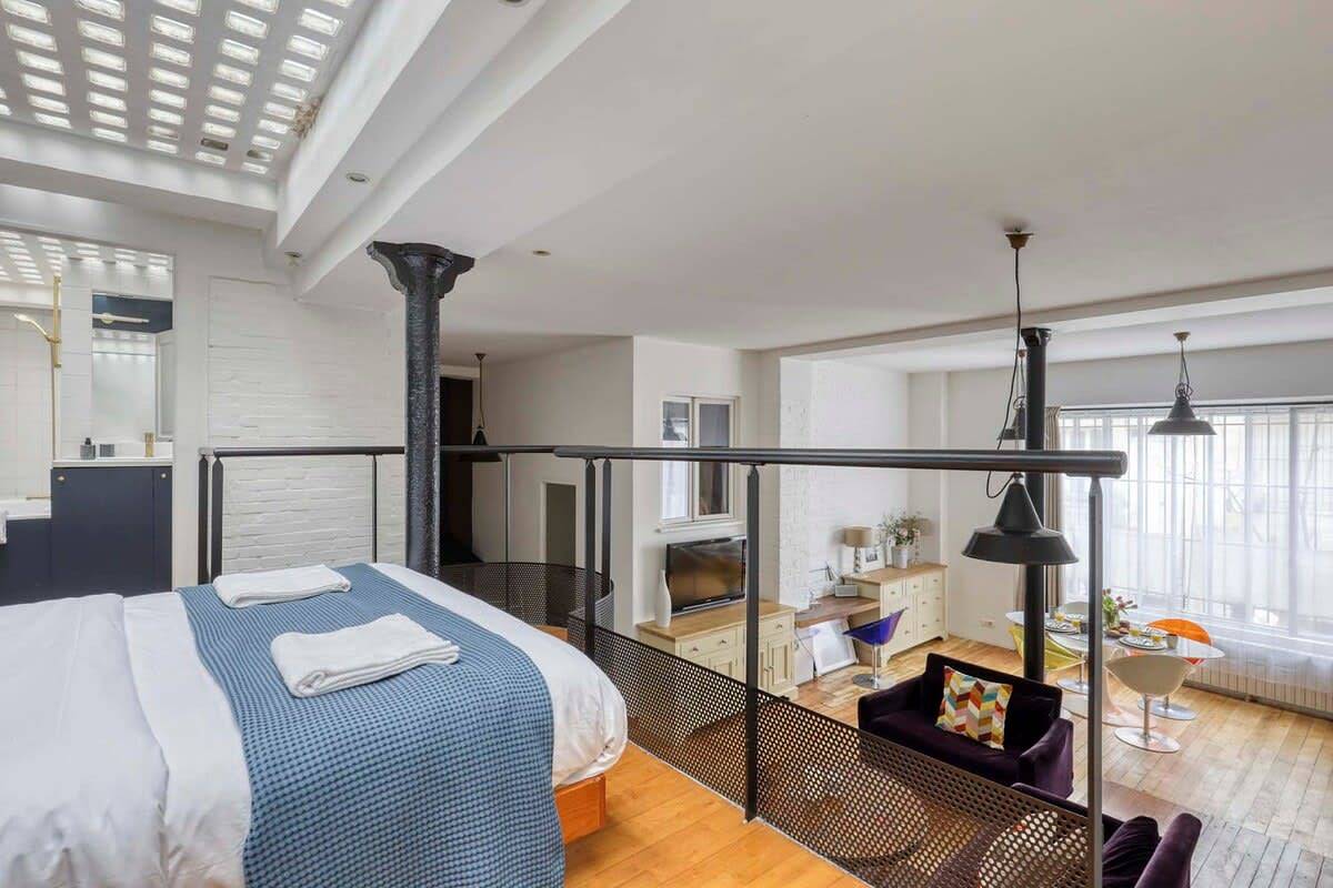 Appartement entier, Trendy & Cosy Loft - Paris 10 - Mid-term in Paris 10e Arrondissement, Paris