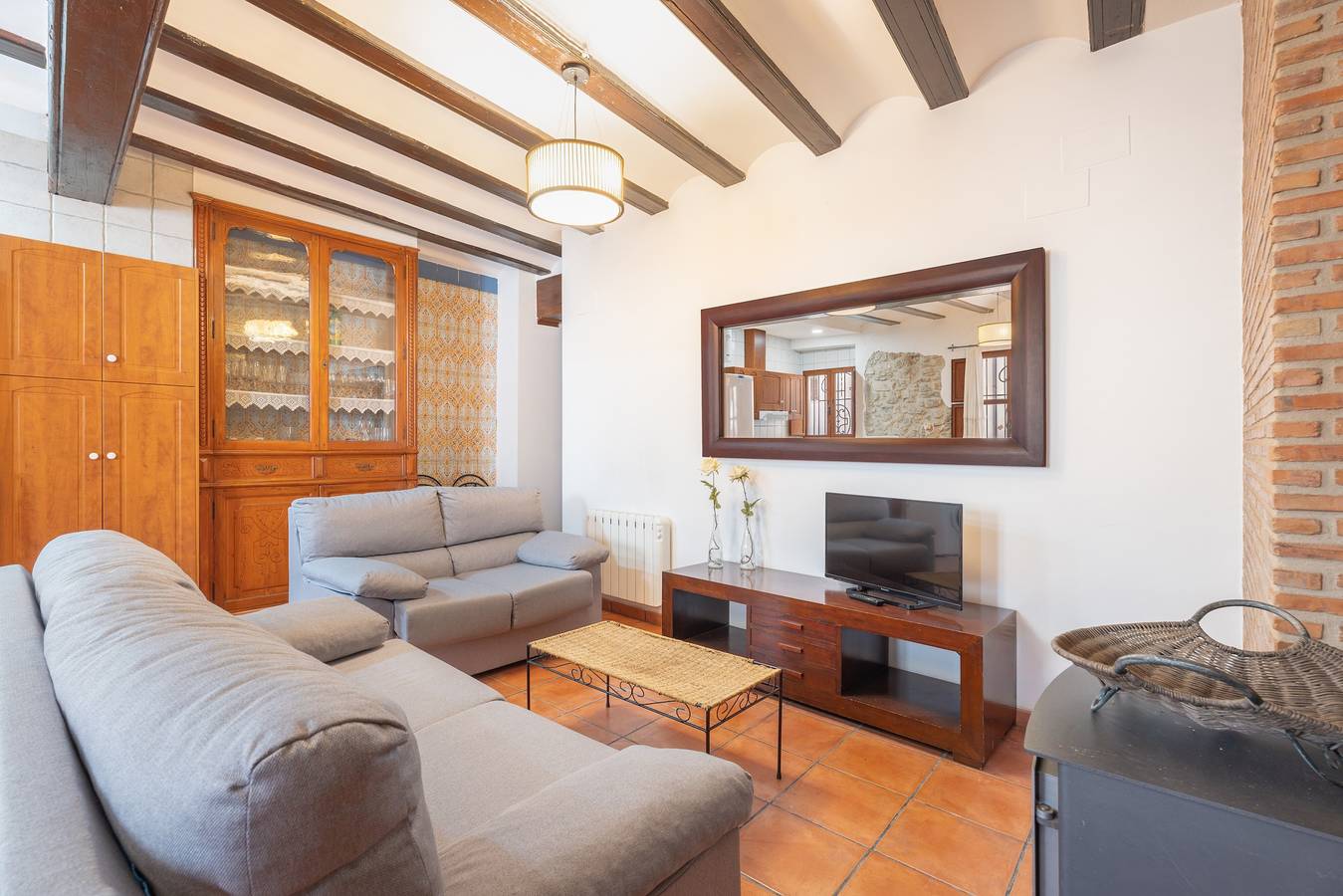 Apartamento 'Sereno' con vistas a la montaña y Wi-Fi in Chulilla, Provincia de Valencia
