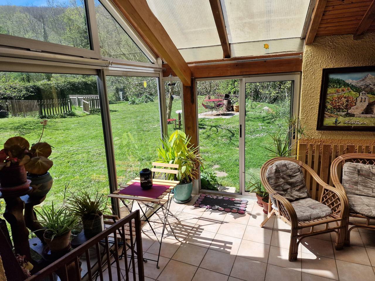 Ferienhaus „Le Chant de la Rivière“ – Einzigartige Lage inmitten der Natur! in Carla-de-Roquefort, Ariège