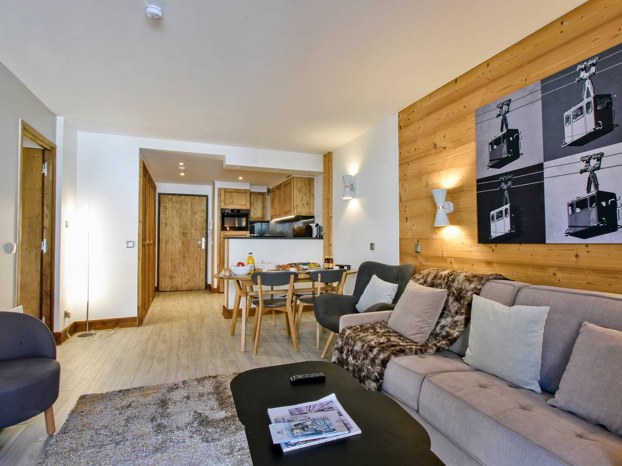 Geheel appartement, Luxury Courchevel 1850 Apartment: 2 Br, Ski Lockers, Parking, Concierge Services in Courchevel 1850, Saint-Bon-Tarentaise